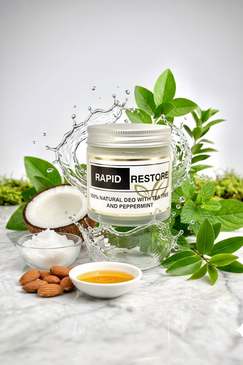 Fresh Mint Natral Deodrant Jar