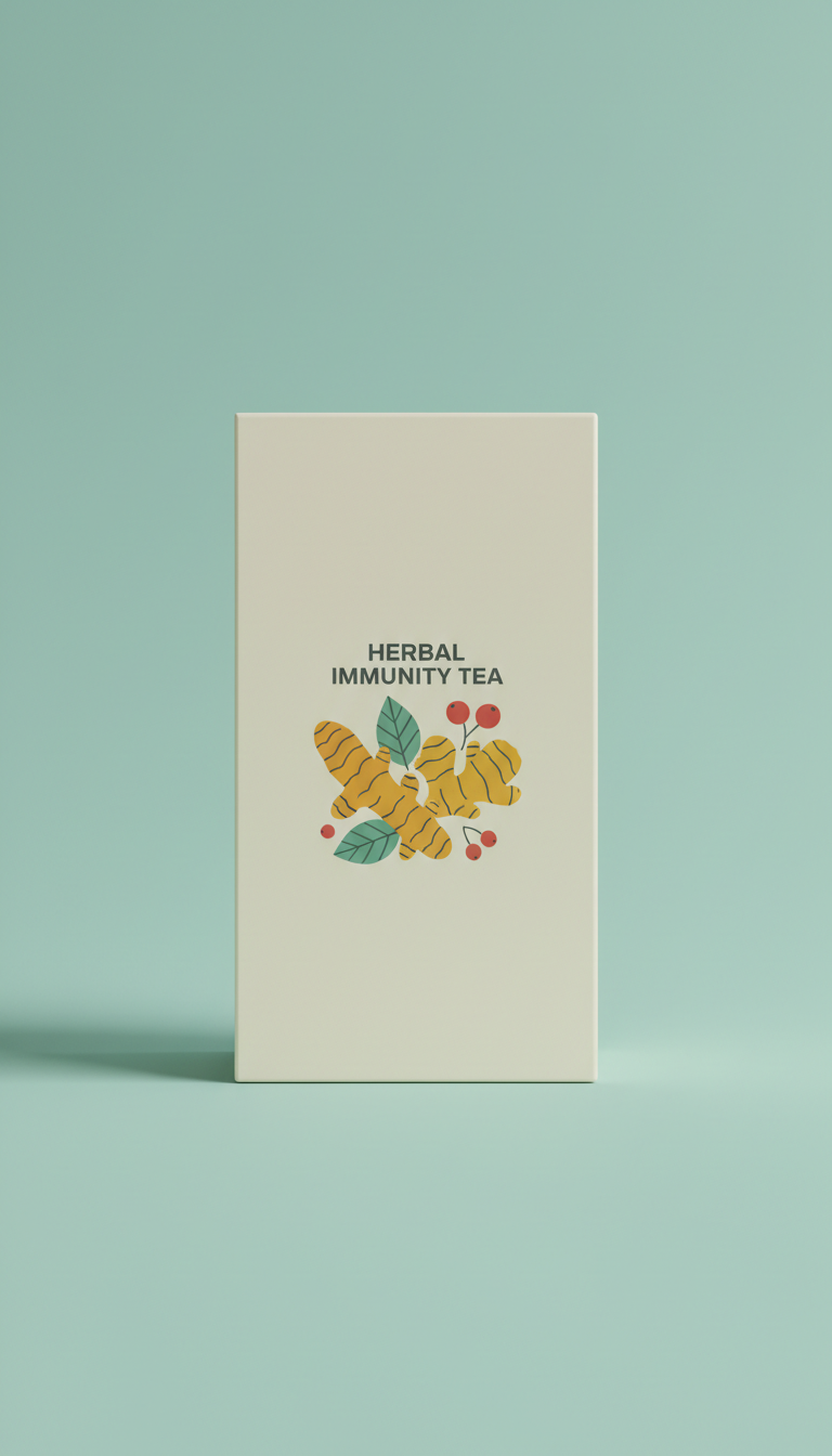 Herbal Immunity Tea carton